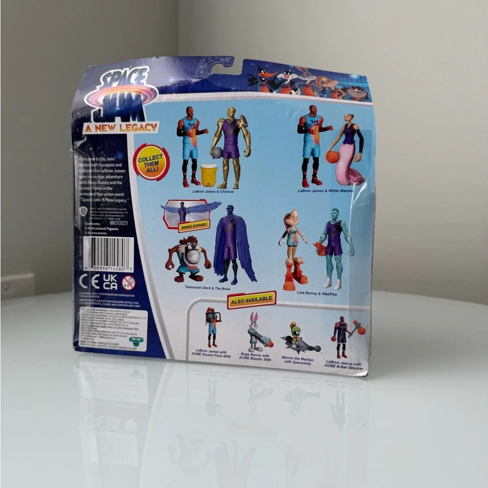 Space Jam Action Figure Set Toys Bundle Lot NIB/NIP Collectibles Basketball